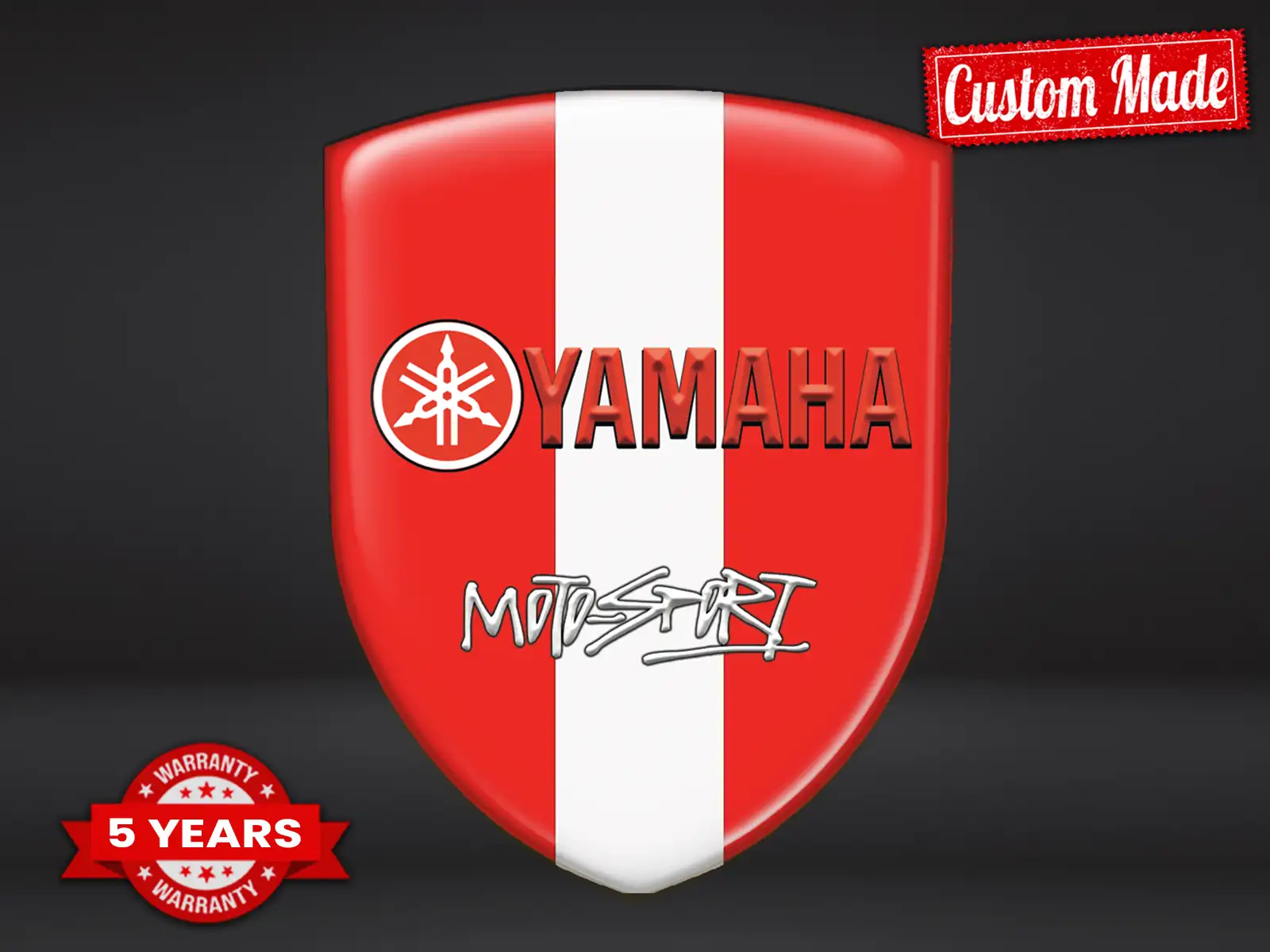 Yamaha Stickers Silicone Auto Design Max Chic Résistants Pro